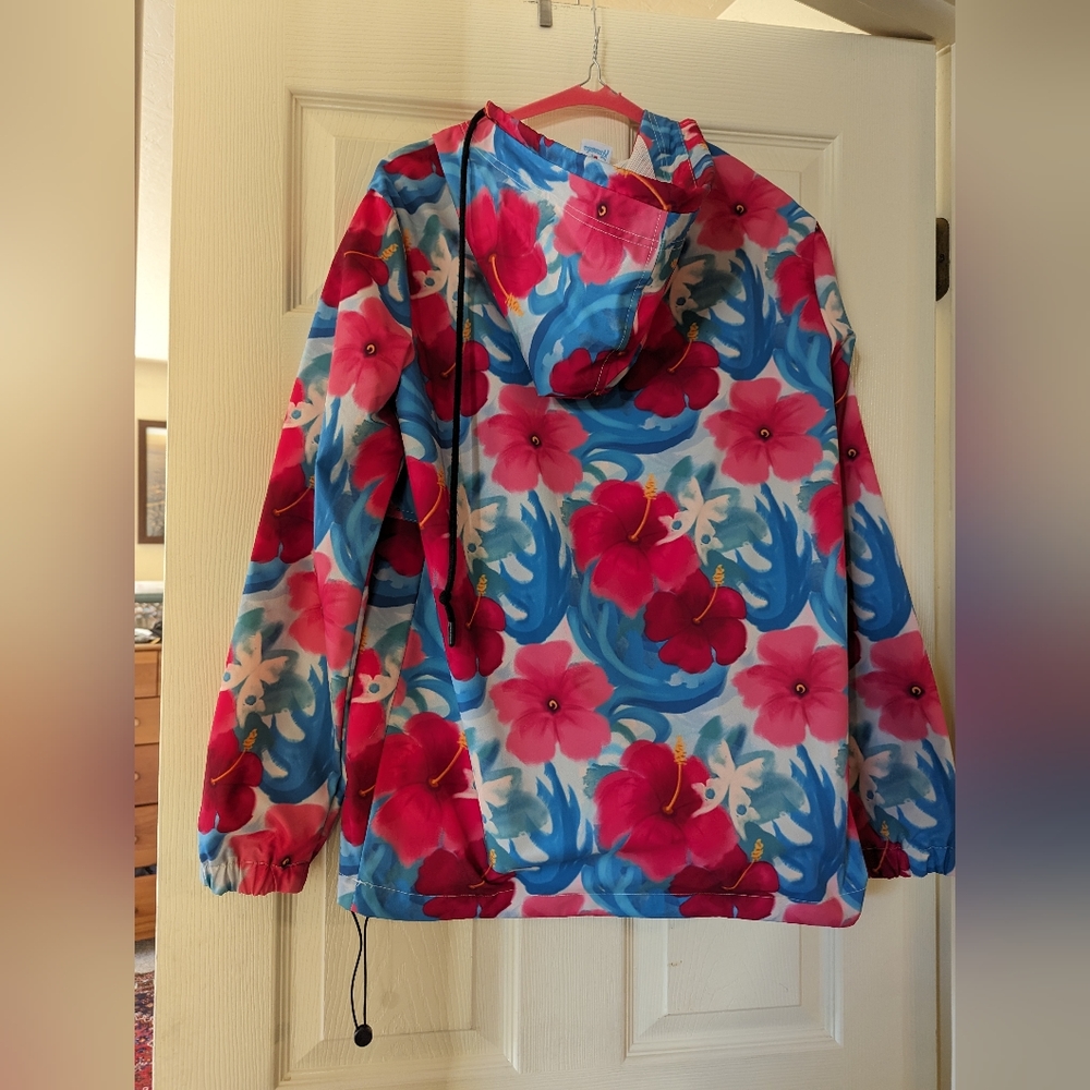 NWOT Asnowha Snowboarding Jacket, Hawaiian themed, Never worn - Picture 2 of 4